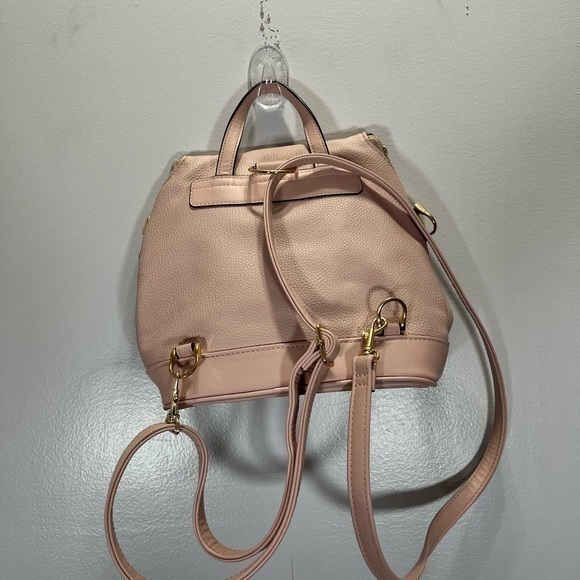 A New Day Women’s Light Pink Faux Leather Mini Backpack - Picture 7 of 13